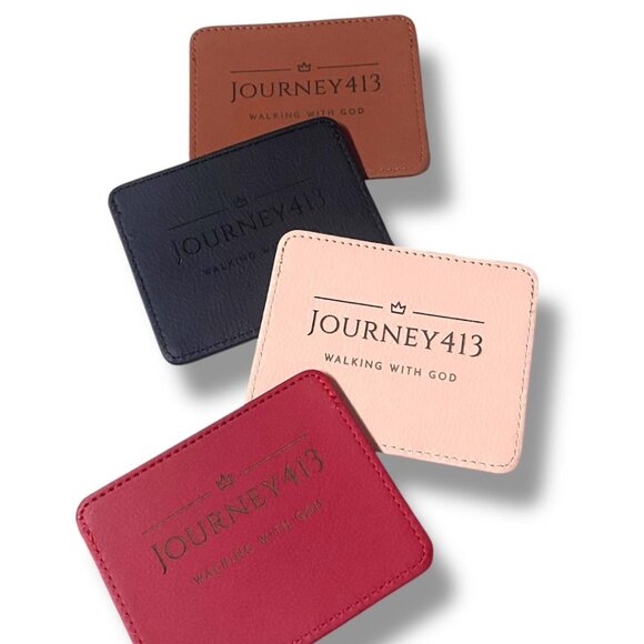 NEW - JOURNEY413 LEATHER 4X3 CARD CASE WALLET 4 COLOR OPTIONS 1 (PC) - Picture 4 of 14